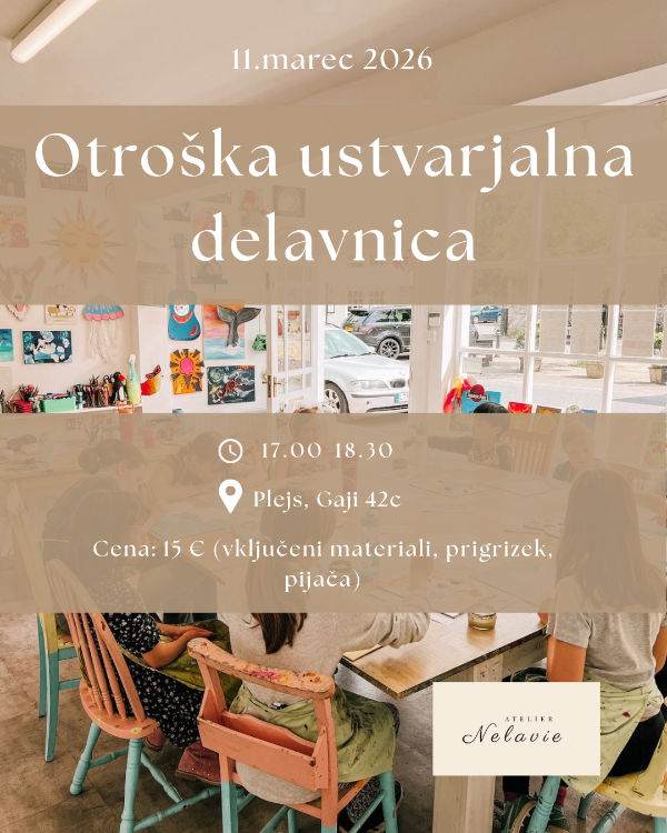 OTROŠKA USTVARJALNA DELAVNICA