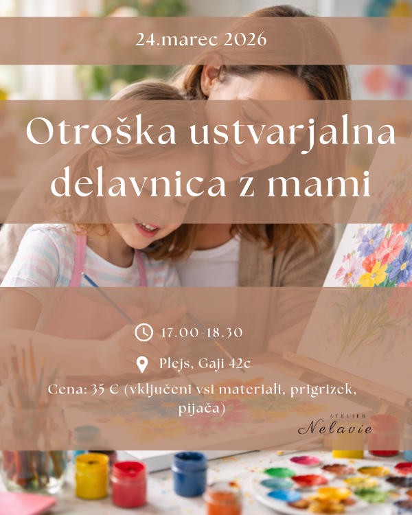 USTVARJALNA DELAVNICA Z MAMI