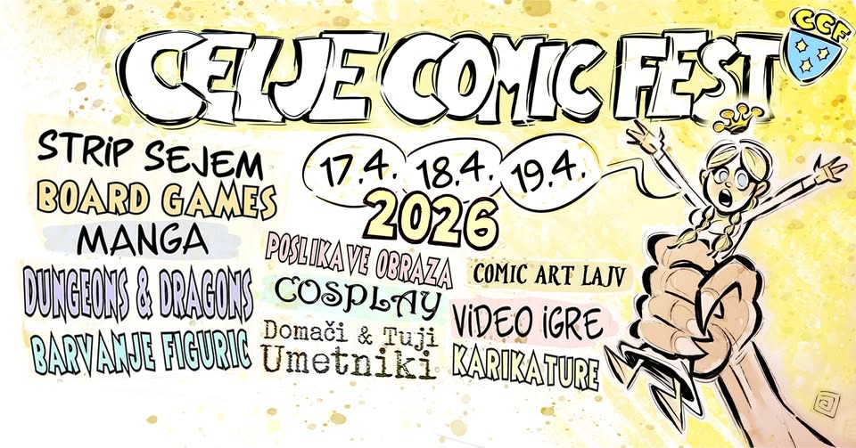 CELJE COMIC FEST 2026