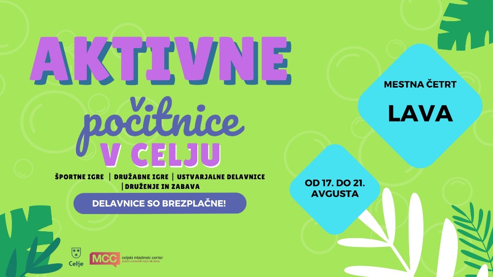 AKTIVNE POČITNICE: MČ LAVA