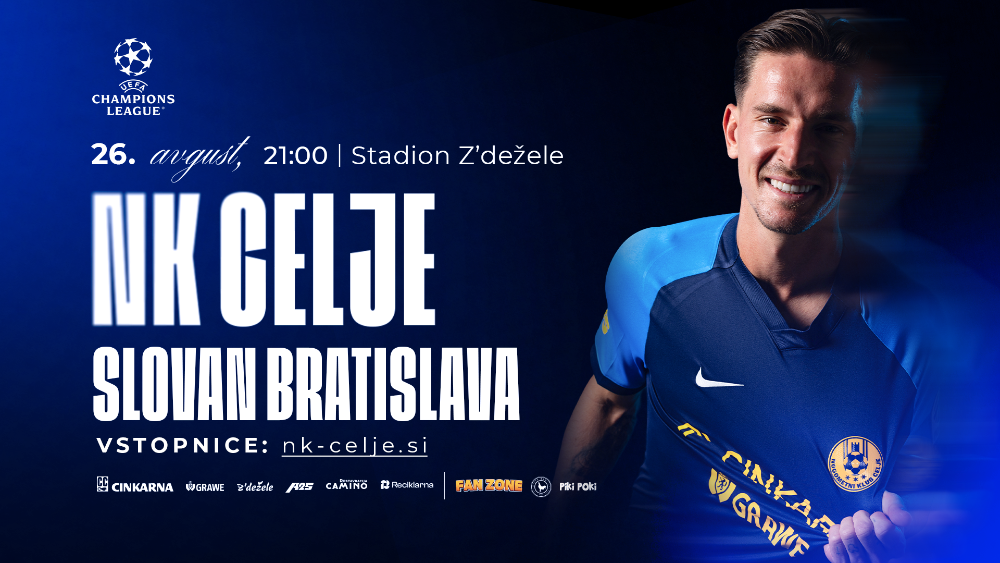 NK CELJE - SLOVAN BRATISLAVA