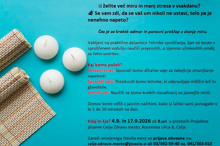TEHNIKE SPROŠČANJA